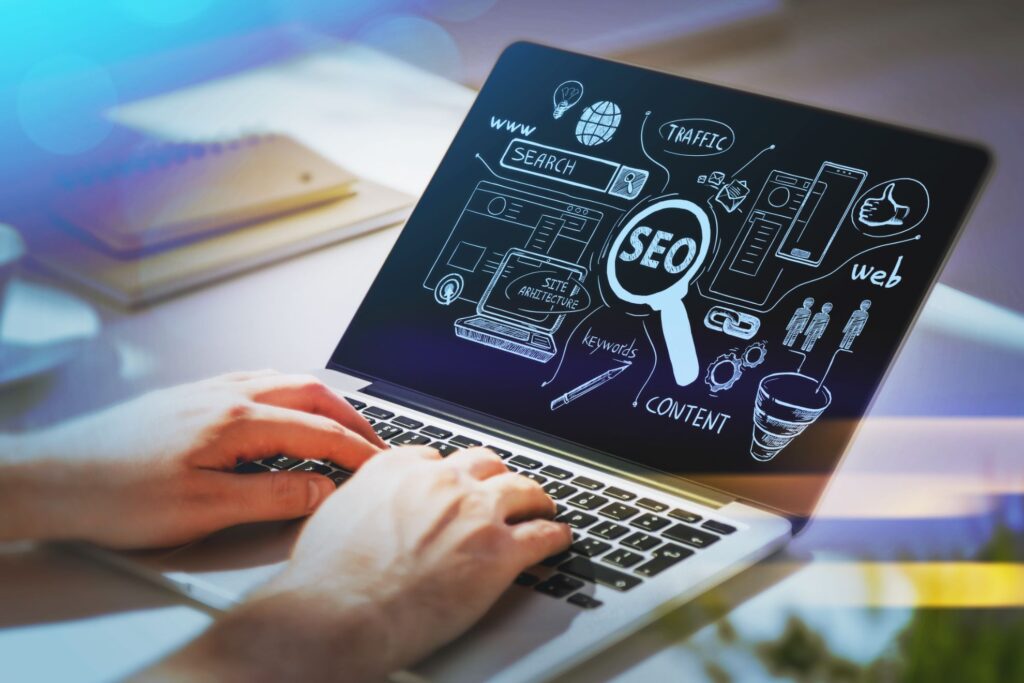 Complete Guide to SEO for Hotels: Increase Bookings & Online Visibility 3 A hotel front desk with staff assisting guests, illustrating the benefits of SEO for hotels.